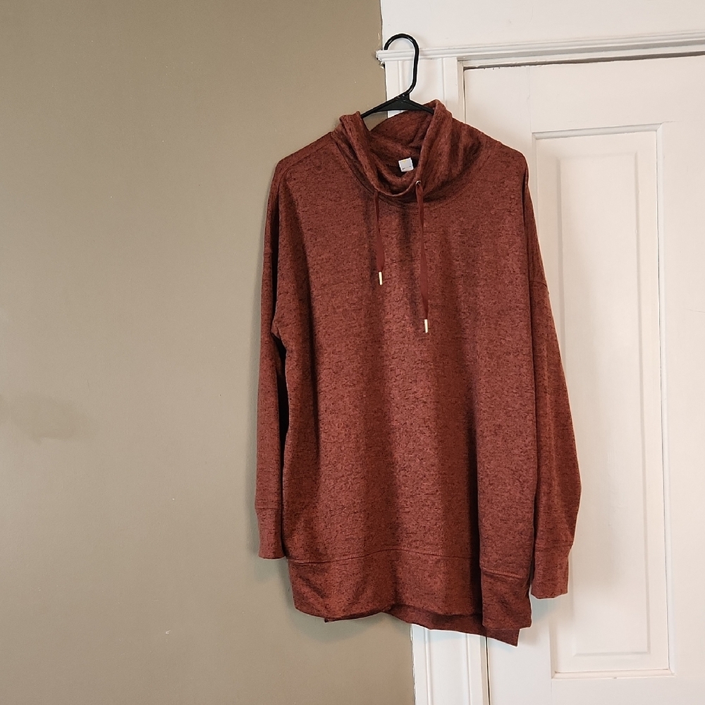 Old Navy Women's Burnt Orange Sweatshirt